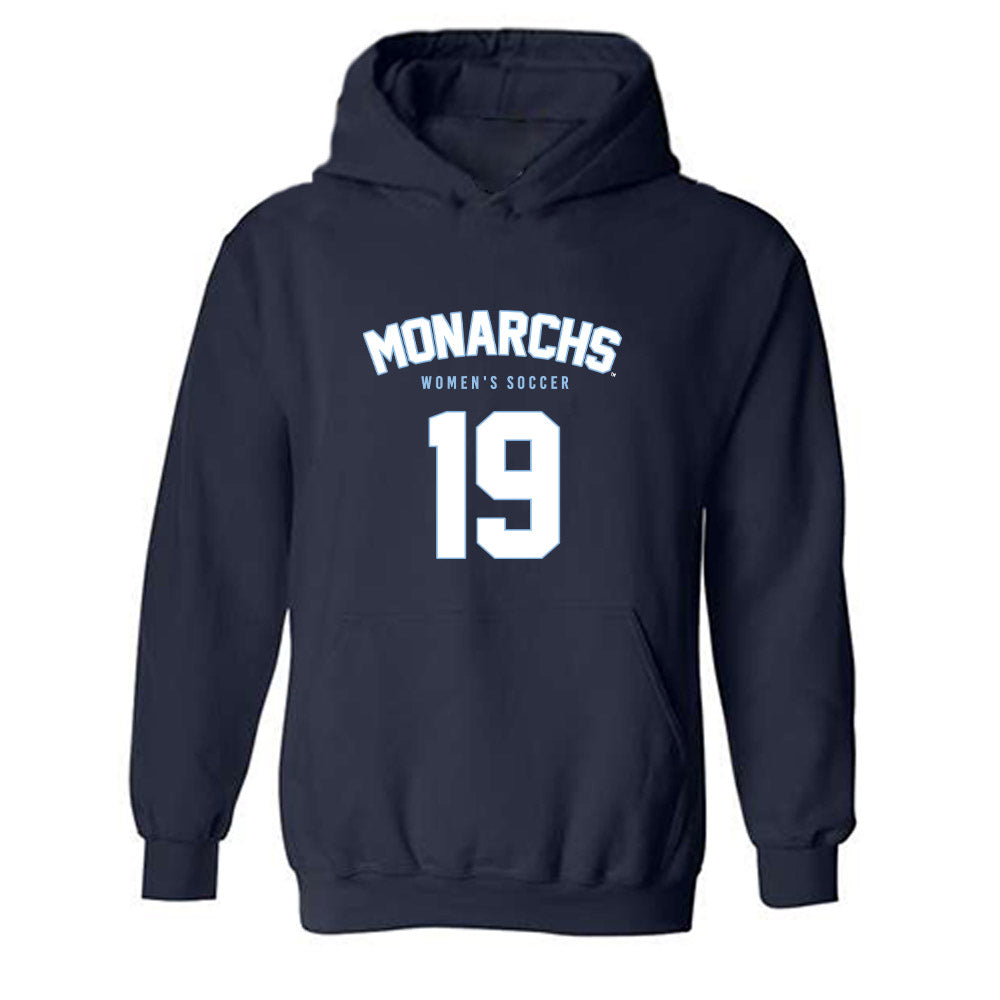Old Dominion - NCAA Women's Soccer : Hannah Morgan - Replica Shersey Hooded Sweatshirt-0