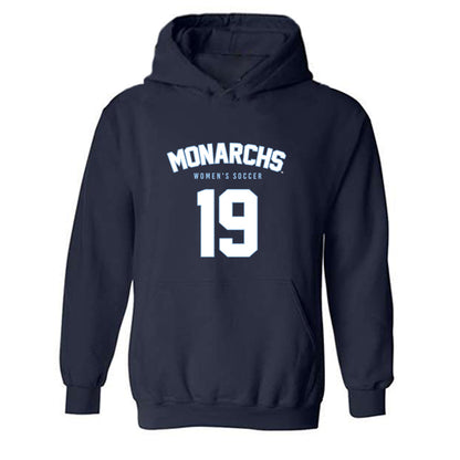 Old Dominion - NCAA Women's Soccer : Hannah Morgan - Replica Shersey Hooded Sweatshirt-0