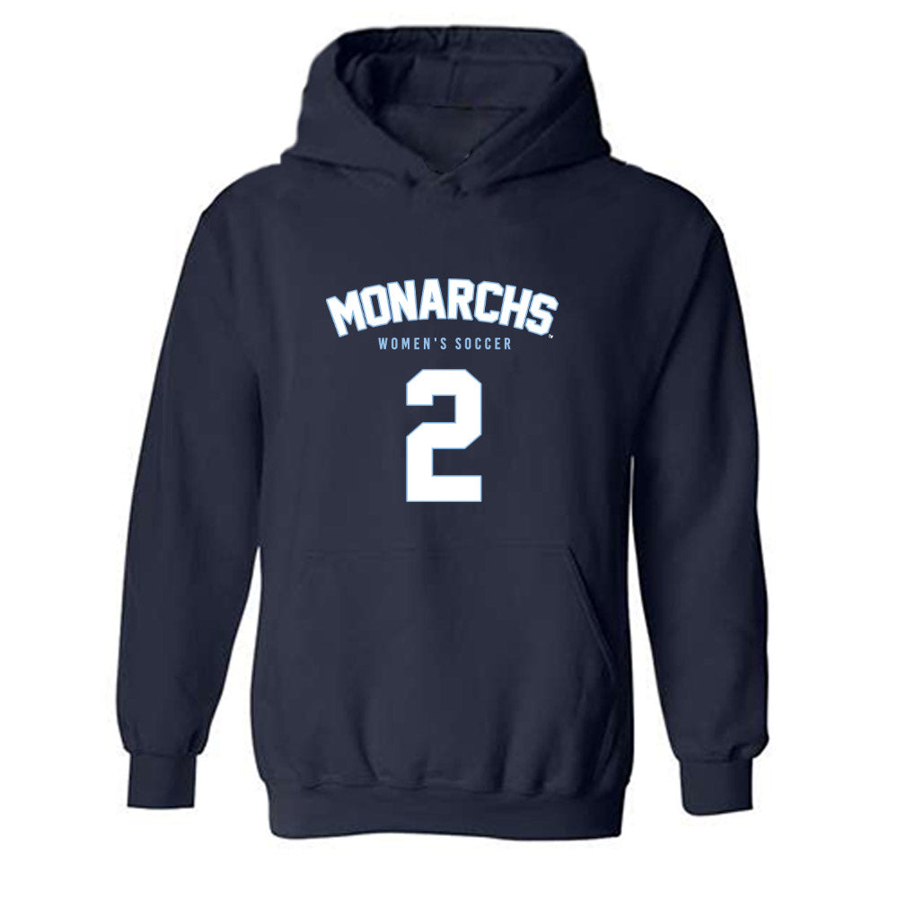 Old Dominion - NCAA Women's Soccer : Madelynn Arthur - Replica Shersey Hooded Sweatshirt-0