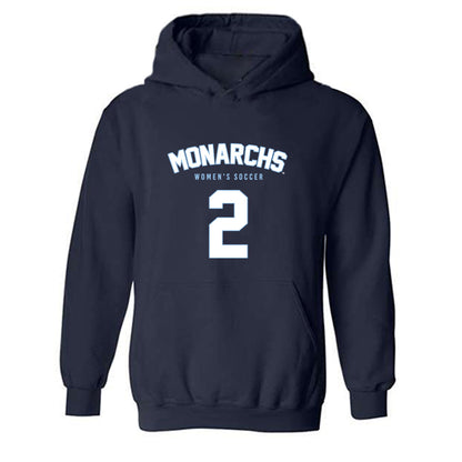Old Dominion - NCAA Women's Soccer : Madelynn Arthur - Replica Shersey Hooded Sweatshirt-0