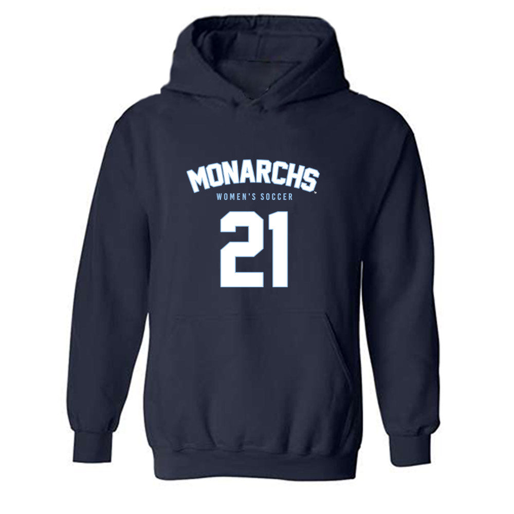 Old Dominion - NCAA Women's Soccer : Mia Serna - Replica Shersey Hooded Sweatshirt-0