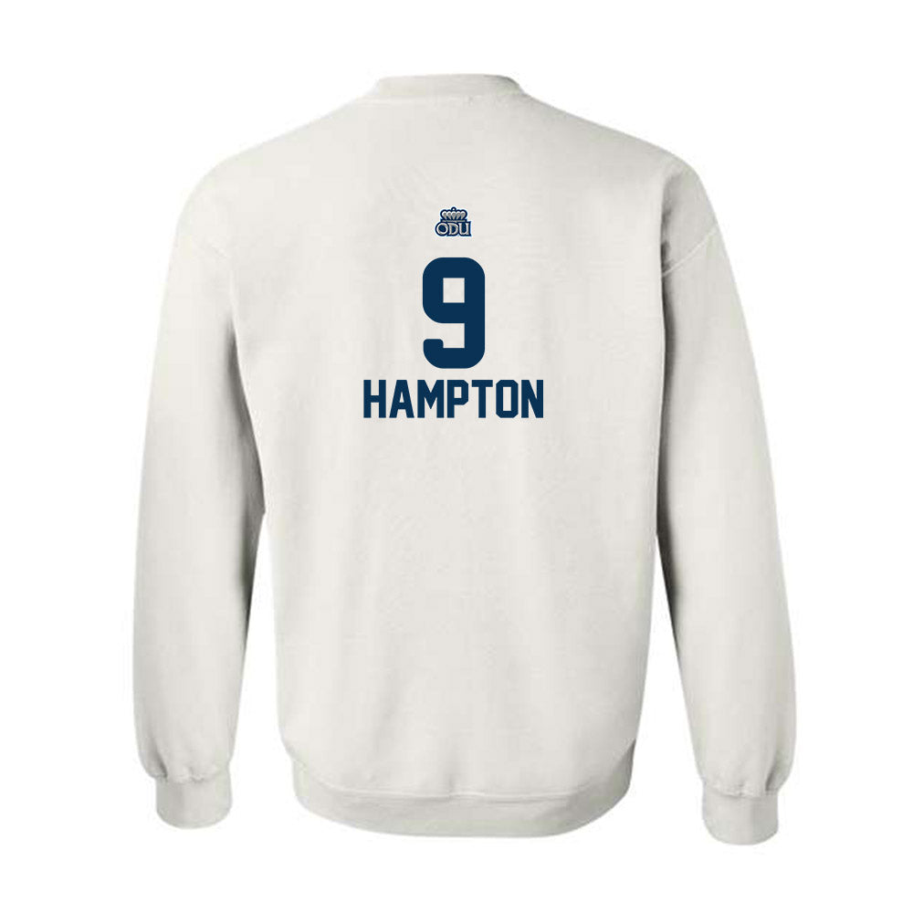 Old Dominion - NCAA Women's Volleyball : Kyra Hampton - Replica Shersey Crewneck Sweatshirt-1