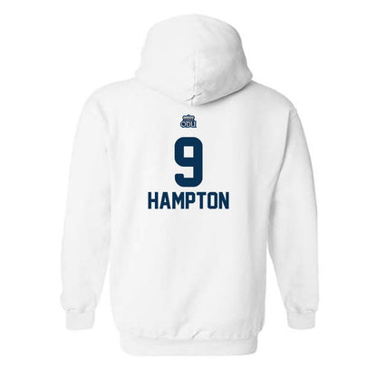 Old Dominion - NCAA Women's Volleyball : Kyra Hampton - Replica Shersey Hooded Sweatshirt-1