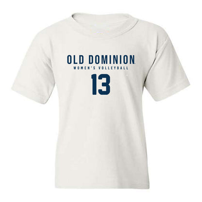 Old Dominion - NCAA Women's Volleyball : Ashlyn Gent - Replica Shersey Youth T-Shirt-0