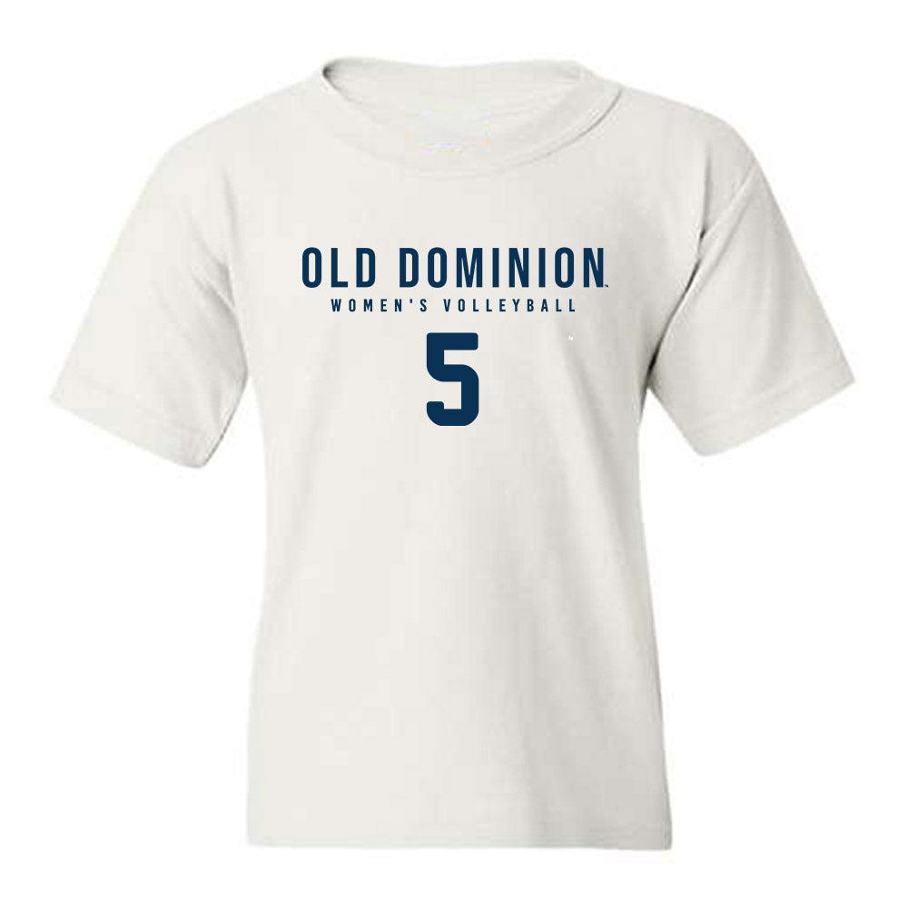Old Dominion - NCAA Women's Volleyball : Wiktoria Zagumny - Replica Shersey Youth T-Shirt-0