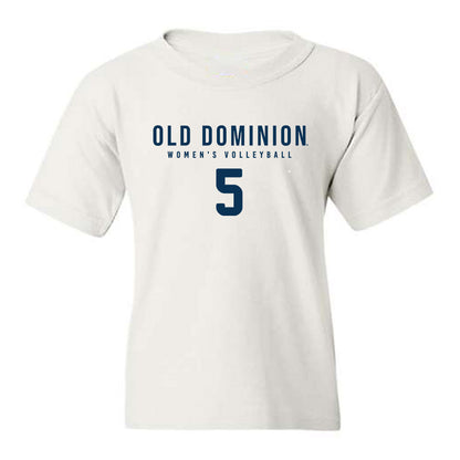 Old Dominion - NCAA Women's Volleyball : Wiktoria Zagumny - Replica Shersey Youth T-Shirt-0