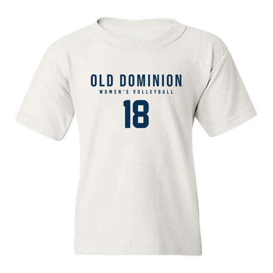 Old Dominion - NCAA Women's Volleyball : Leilani Lawrence - Replica Shersey Youth T-Shirt-0