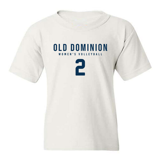 Old Dominion - NCAA Women's Volleyball : Weronika Urbanska - Replica Shersey Youth T-Shirt-0