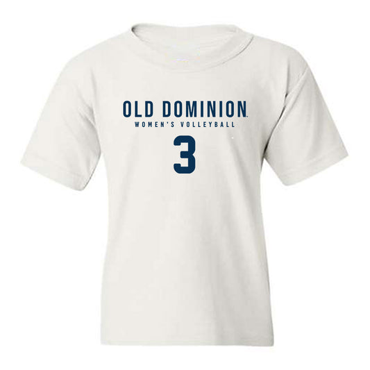 Old Dominion - NCAA Women's Volleyball : Erica Duffy - Replica Shersey Youth T-Shirt-0