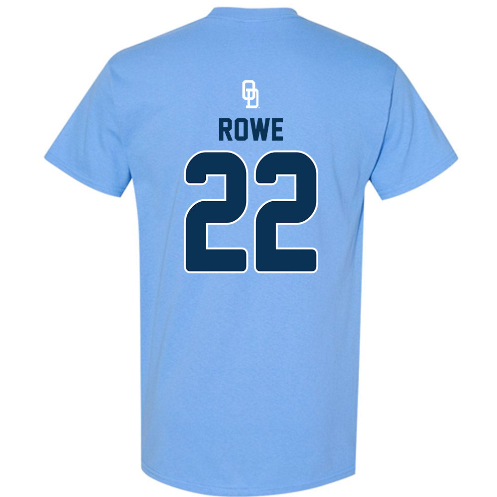Old Dominion - NCAA Baseball : Harlan Rowe - Replica Shersey T-Shirt-1