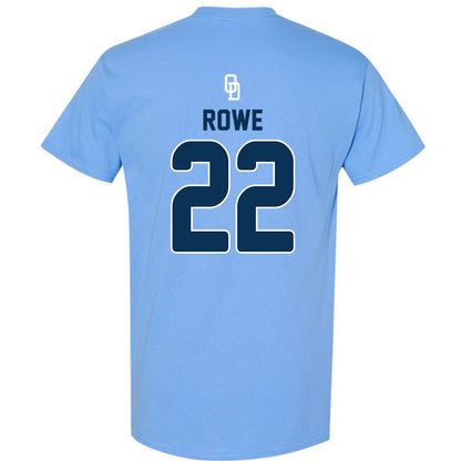 Old Dominion - NCAA Baseball : Harlan Rowe - Replica Shersey T-Shirt-1