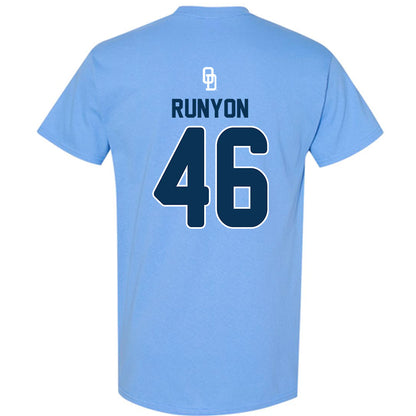 Old Dominion - NCAA Baseball : Jackson Runyon - Replica Shersey T-Shirt-1