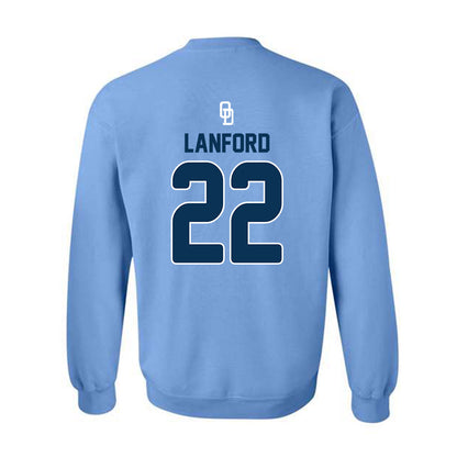 Old Dominion - NCAA Baseball : Cole Lanford - Replica Shersey Crewneck Sweatshirt-1