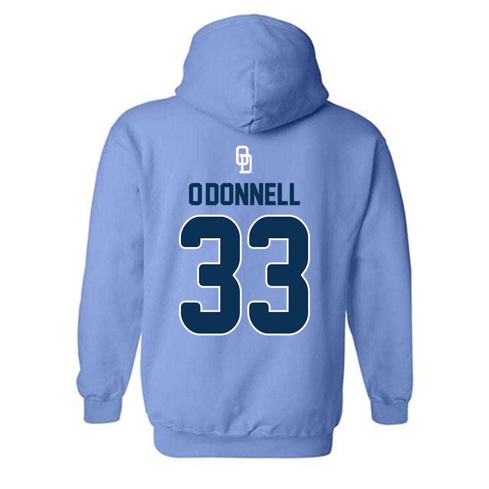 Old Dominion - NCAA Baseball : Carney O'Donnell - Replica Shersey Hooded Sweatshirt-1
