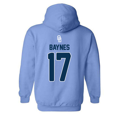 Old Dominion - NCAA Baseball : Hunter Baynes - Replica Shersey Hooded Sweatshirt-1