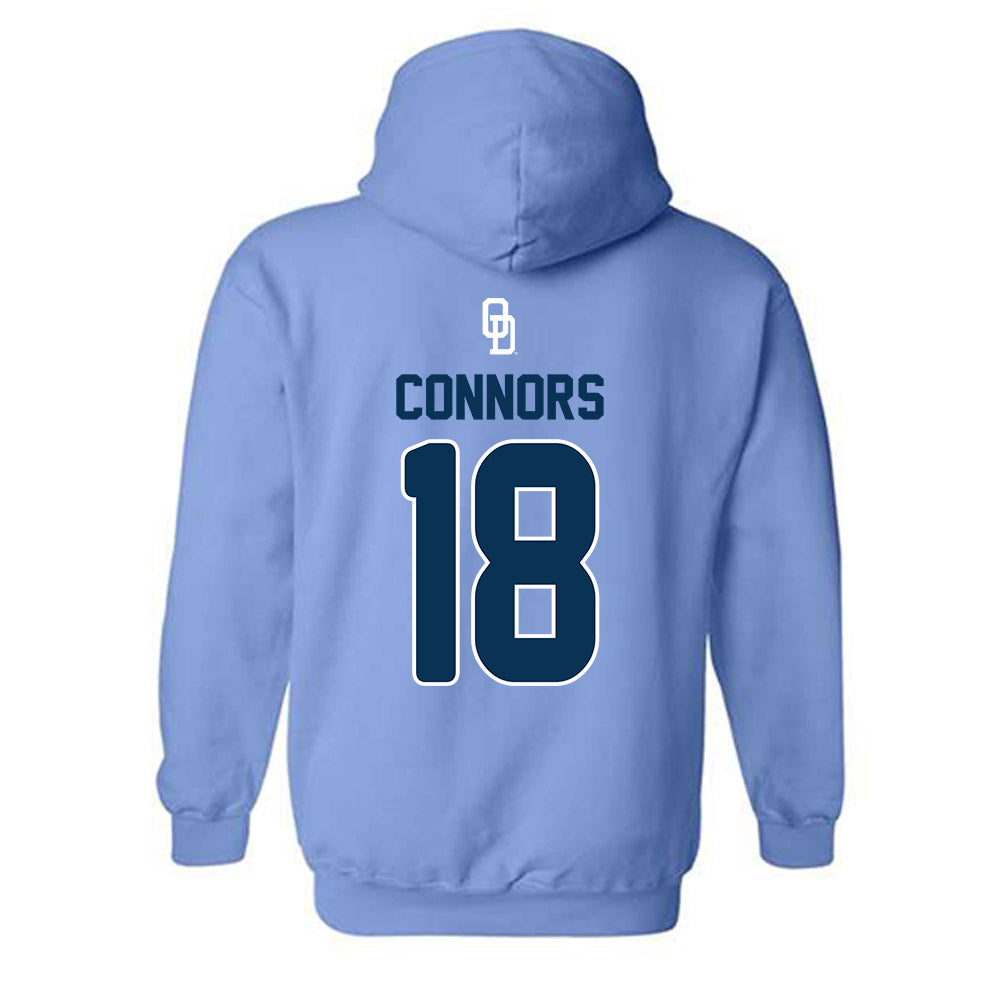 Old Dominion - NCAA Baseball : Brody Connors - Replica Shersey Hooded Sweatshirt-1
