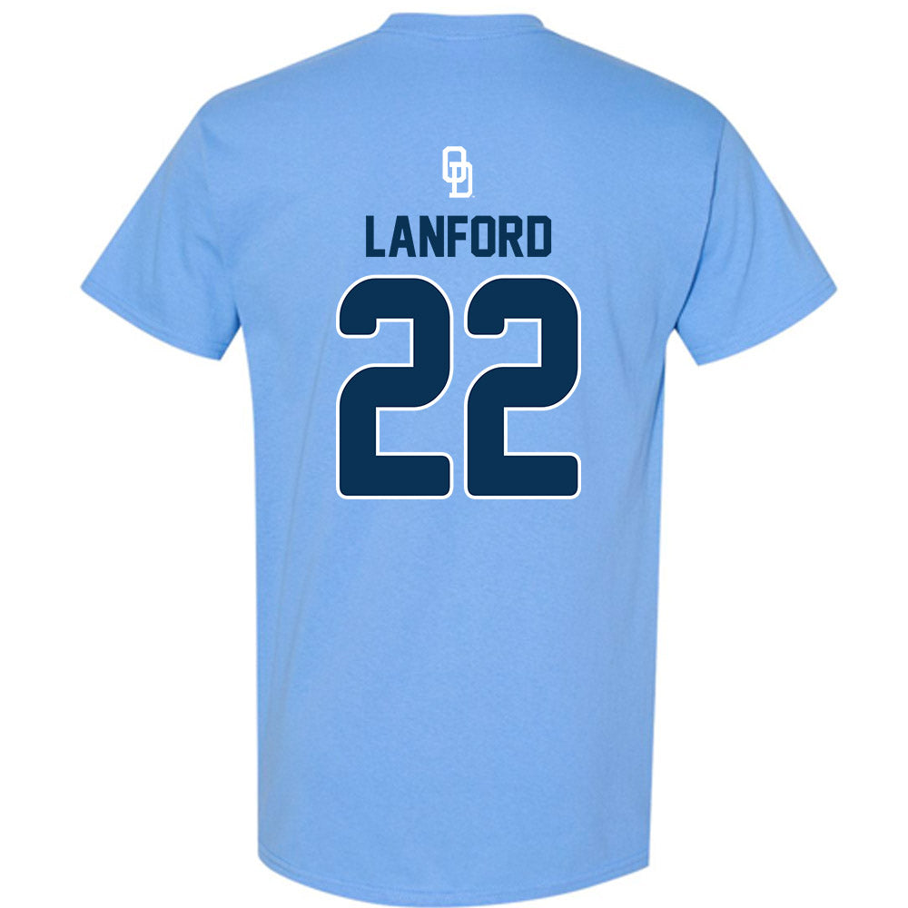 Old Dominion - NCAA Baseball : Cole Lanford - Replica Shersey T-Shirt-1