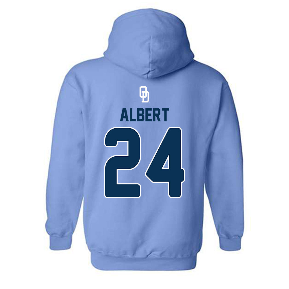 Old Dominion - NCAA Baseball : Davis Albert - Replica Shersey Hooded Sweatshirt-1