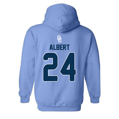 Old Dominion - NCAA Baseball : Davis Albert - Replica Shersey Hooded Sweatshirt-1
