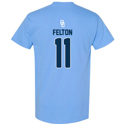 Old Dominion - NCAA Baseball : Nick Felton - Replica Shersey T-Shirt-1