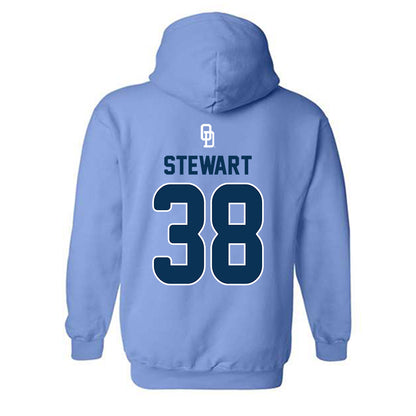 Old Dominion - NCAA Baseball : Liam Stewart - Replica Shersey Hooded Sweatshirt-1