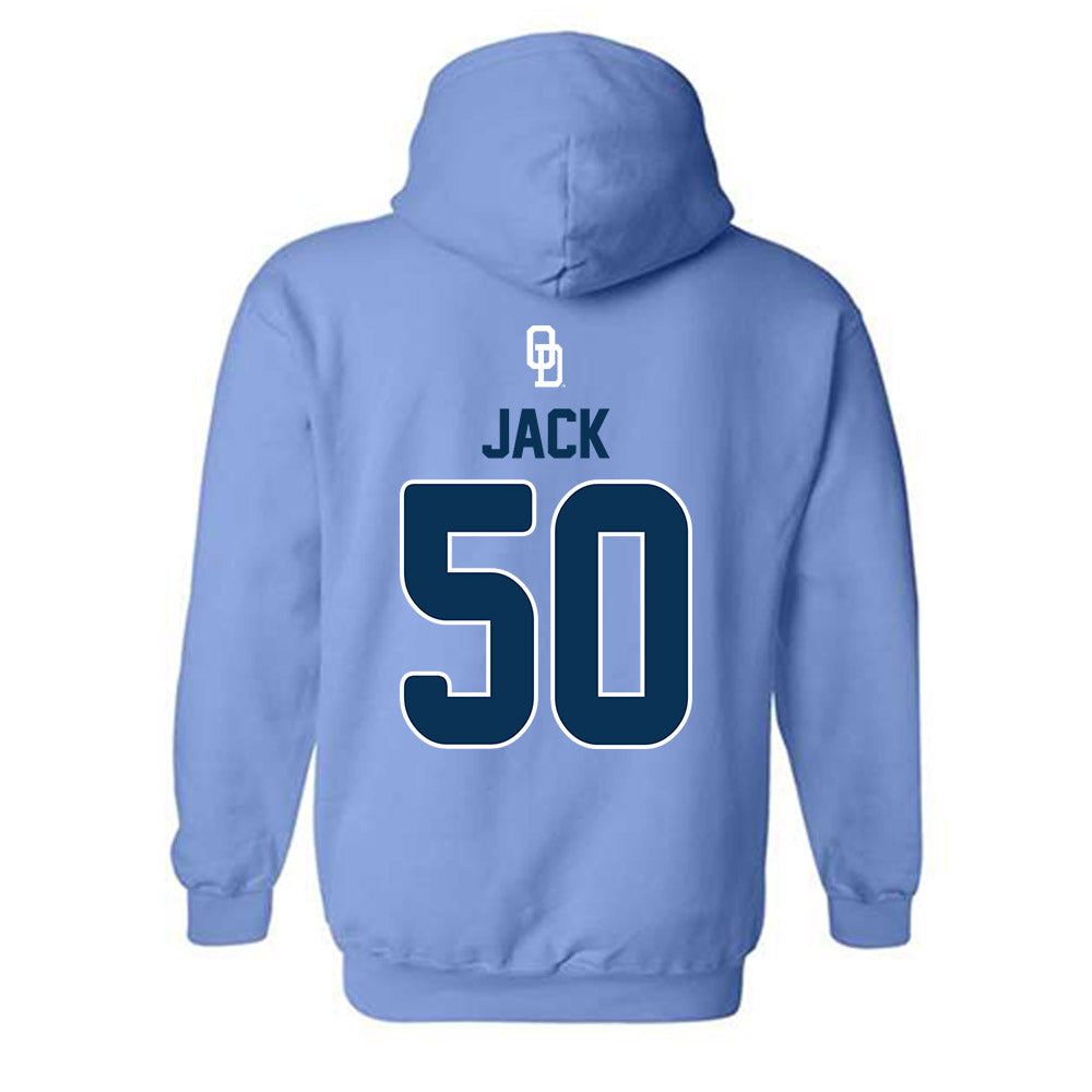 Old Dominion - NCAA Baseball : Maddox Jack - Replica Shersey Hooded Sweatshirt-1