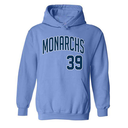 Old Dominion - NCAA Baseball : Charlie Pearce - Replica Shersey Hooded Sweatshirt-0