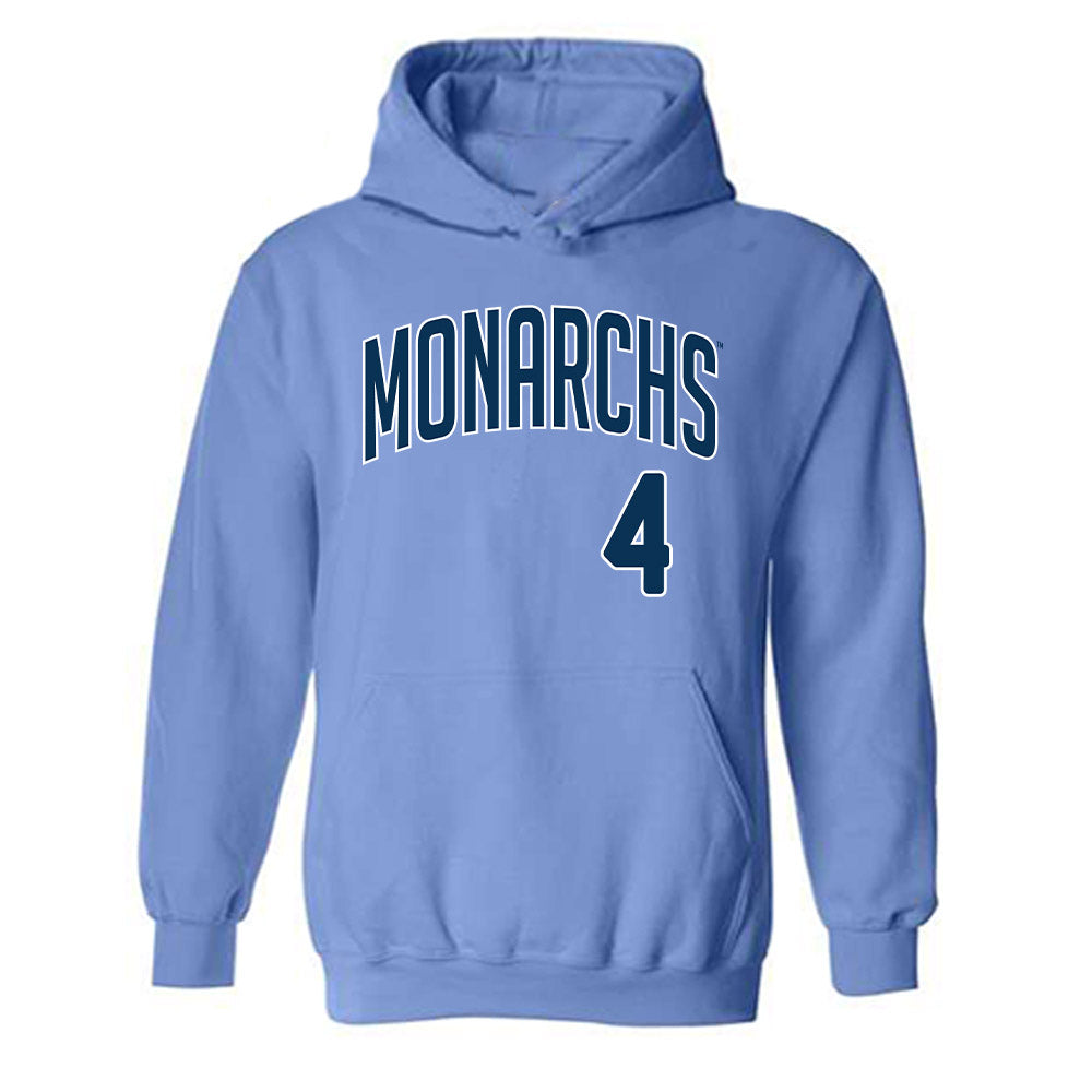 Old Dominion - NCAA Baseball : Colton Roquemore - Replica Shersey Hooded Sweatshirt-0