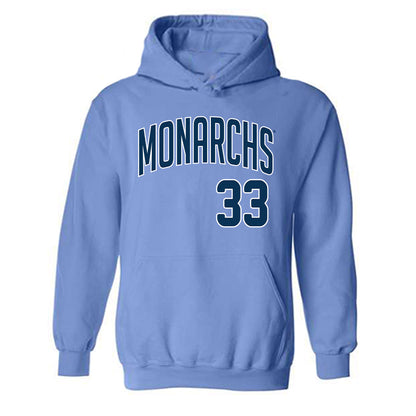 Old Dominion - NCAA Baseball : Jackson Okonkwo - Replica Shersey Hooded Sweatshirt-0