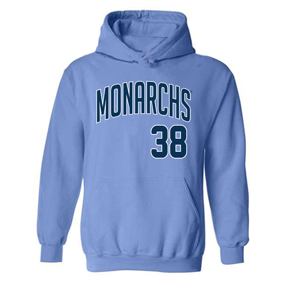 Old Dominion - NCAA Baseball : Liam Stewart - Replica Shersey Hooded Sweatshirt-0