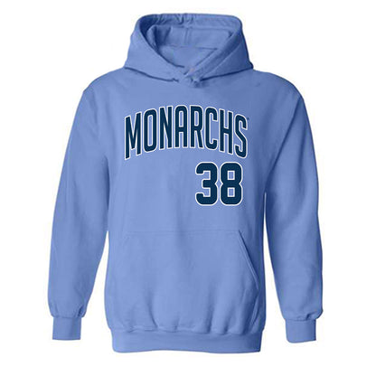 Old Dominion - NCAA Baseball : Liam Stewart - Replica Shersey Hooded Sweatshirt-0