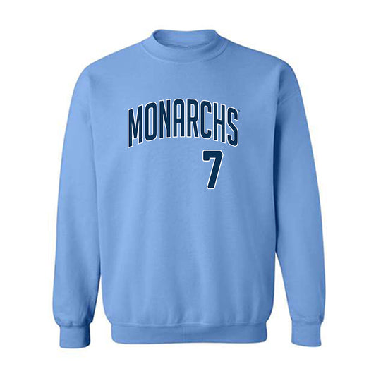Old Dominion - NCAA Baseball : Will Johnson - Replica Shersey Crewneck Sweatshirt-0