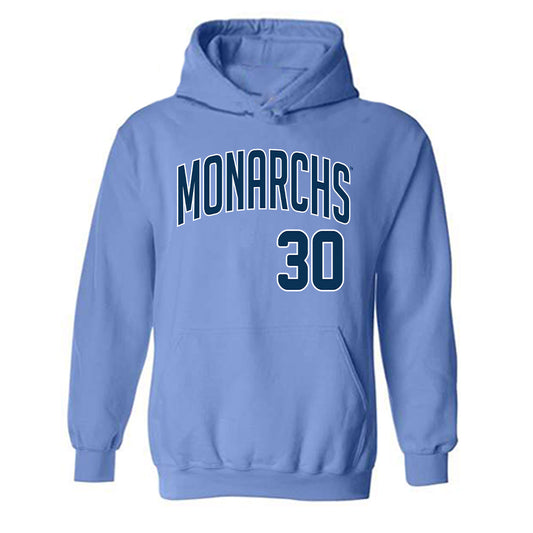 Old Dominion - NCAA Baseball : Sawyer Conradt - Replica Shersey Hooded Sweatshirt-0