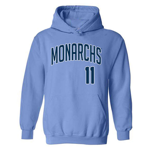 Old Dominion - NCAA Baseball : Nick Felton - Replica Shersey Hooded Sweatshirt-0