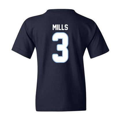 Old Dominion - NCAA Women's Lacrosse : Jules Mills - Replica Shersey Youth T-Shirt-1