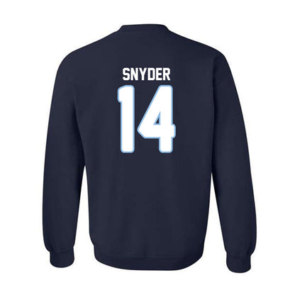 Old Dominion - NCAA Women's Lacrosse : Sofia Snyder - Replica Shersey Crewneck Sweatshirt-1