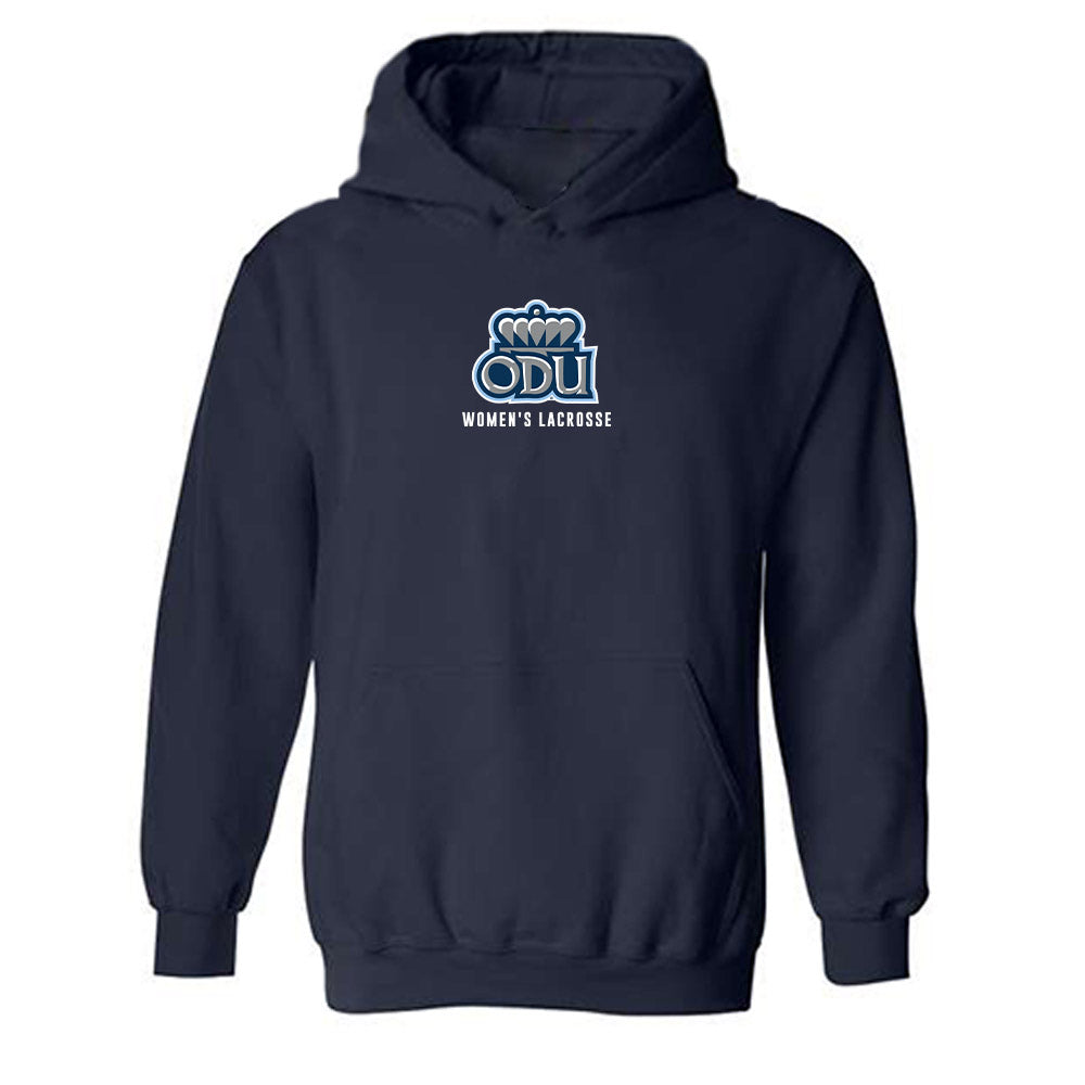 Old Dominion - NCAA Women's Lacrosse : Julia Butler - Replica Shersey Hooded Sweatshirt-0