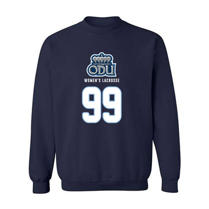 Old Dominion - NCAA Women's Lacrosse : Ava Salinas - Replica Shersey Crewneck Sweatshirt-0