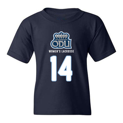 Old Dominion - NCAA Women's Lacrosse : Sofia Snyder - Replica Shersey Youth T-Shirt-0