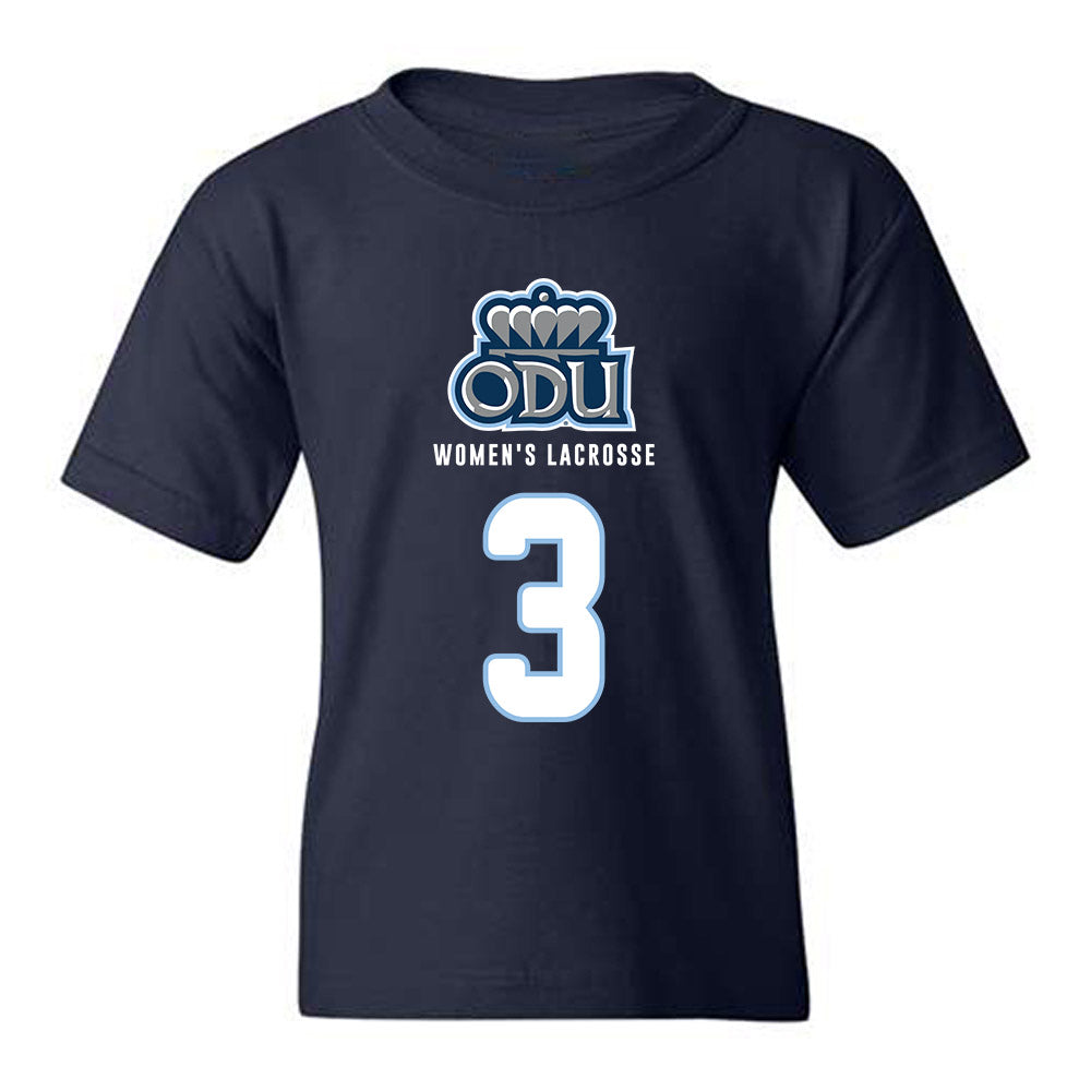 Old Dominion - NCAA Women's Lacrosse : Jules Mills - Replica Shersey Youth T-Shirt-0