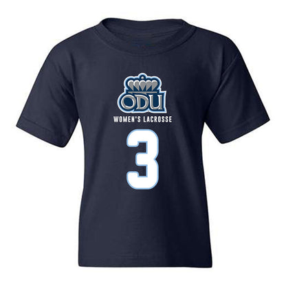 Old Dominion - NCAA Women's Lacrosse : Jules Mills - Replica Shersey Youth T-Shirt-0