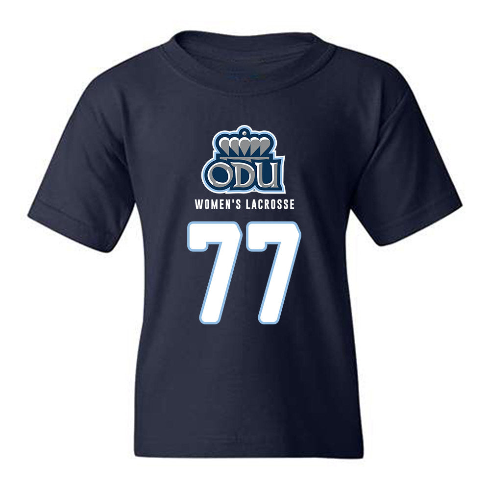Old Dominion - NCAA Women's Lacrosse : Hannah Shaddock - Replica Shersey Youth T-Shirt-0