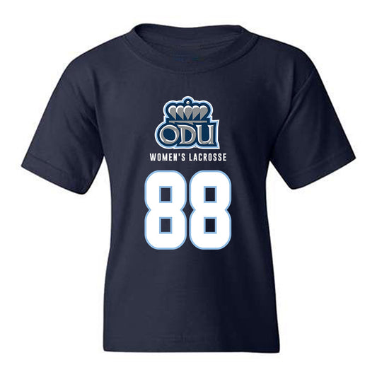 Old Dominion - NCAA Women's Lacrosse : Maggie Metz - Replica Shersey Youth T-Shirt-0