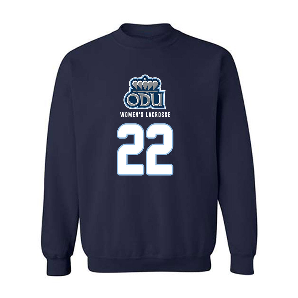 Old Dominion - NCAA Women's Lacrosse : Molly Heimerl - Replica Shersey Crewneck Sweatshirt-0