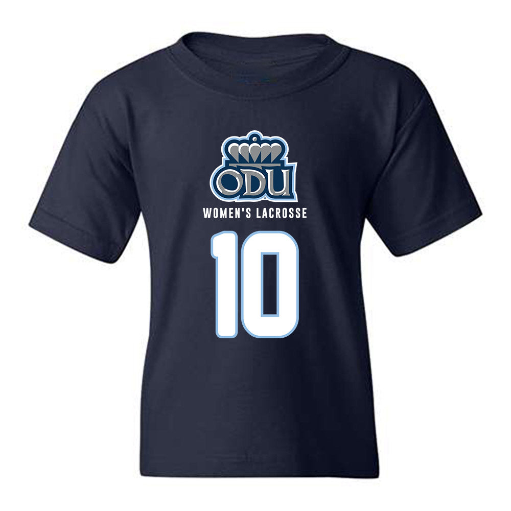 Old Dominion - NCAA Women's Lacrosse : Ashley Greene - Replica Shersey Youth T-Shirt-0