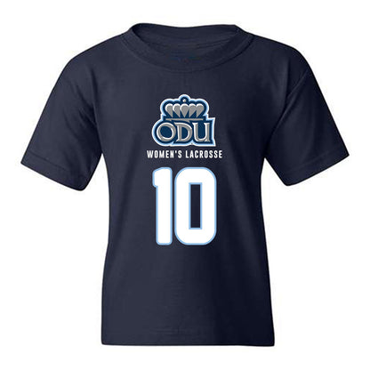Old Dominion - NCAA Women's Lacrosse : Ashley Greene - Replica Shersey Youth T-Shirt-0