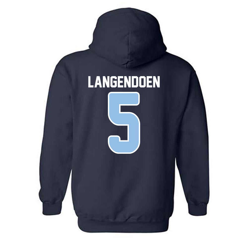 Old Dominion - NCAA Women's Field Hockey : Serena Langendoen - Replica Shersey Hooded Sweatshirt-1