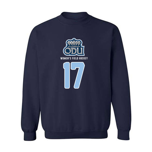 Old Dominion - NCAA Women's Field Hockey : Geraldine Daenekindt - Replica Shersey Crewneck Sweatshirt-0
