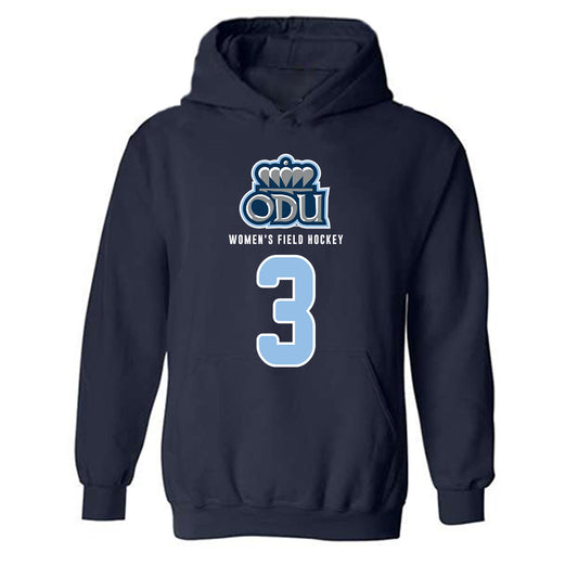 Old Dominion - NCAA Women's Field Hockey : Samantha Garden - Replica Shersey Hooded Sweatshirt