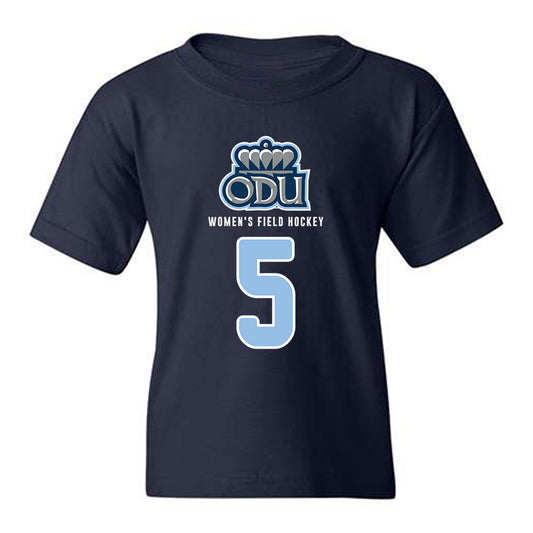 Old Dominion - NCAA Women's Field Hockey : Lotte Haagmans - Replica Shersey Youth T-Shirt-0